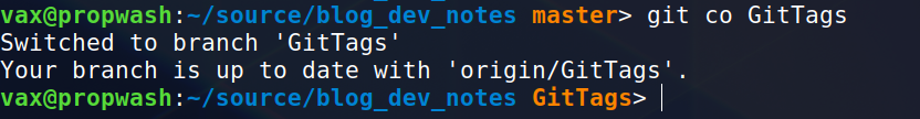 My current bash prompt